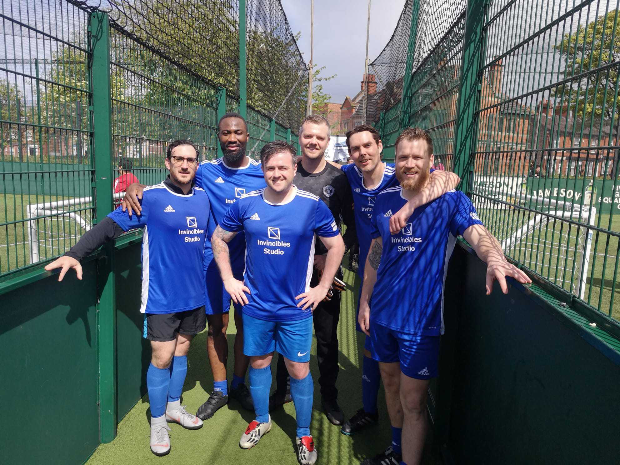 The Invincibles Team Kick-On for SpecialEffect